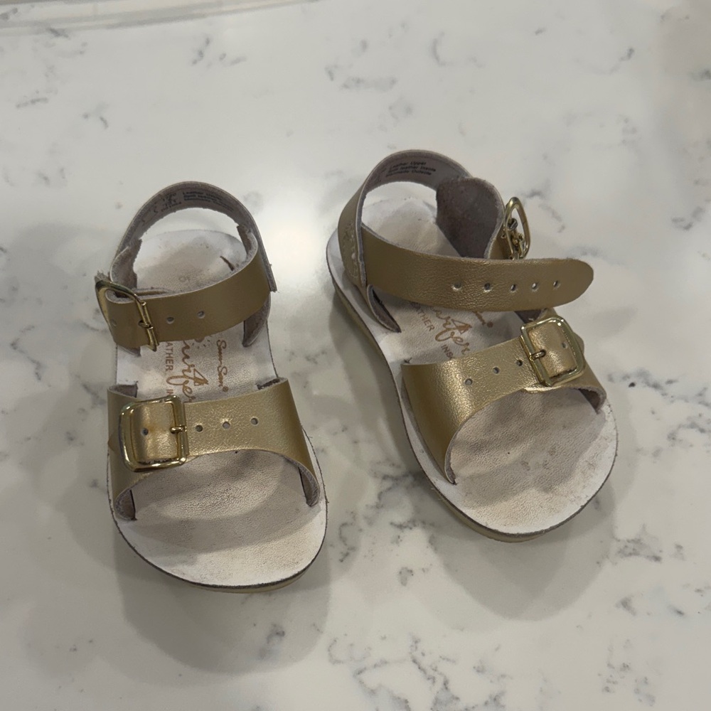 Gold Sun Sans Sandals